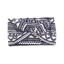 Load image into Gallery viewer, African Pattern Print Headband For Women Twist Style Girl Head Wraps Elastic Hair Accessories Turban Headscarf