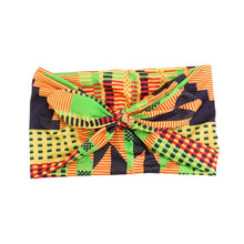 Load image into Gallery viewer, African Pattern Print Headband For Women Twist Style Girl Head Wraps Elastic Hair Accessories Turban Headscarf