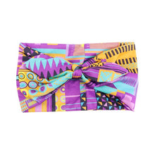 Load image into Gallery viewer, African Pattern Print Headband For Women Twist Style Girl Head Wraps Elastic Hair Accessories Turban Headscarf
