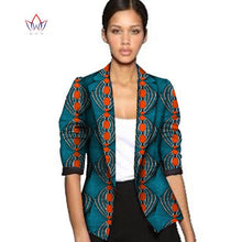 Load image into Gallery viewer, African Jacket Print Clothes for Women Suit Full Sleeve Coat