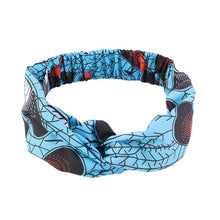 Load image into Gallery viewer, African Pattern Print Headband For Women Twist Style Girl Head Wraps Elastic Hair Accessories Turban Headscarf