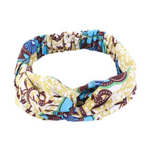 Load image into Gallery viewer, African Pattern Print Headband For Women Twist Style Girl Head Wraps Elastic Hair Accessories Turban Headscarf