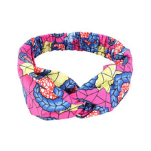 Load image into Gallery viewer, African Pattern Print Headband For Women Twist Style Girl Head Wraps Elastic Hair Accessories Turban Headscarf