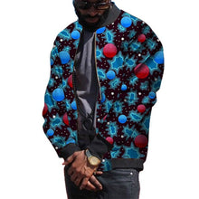 Load image into Gallery viewer, African Clothing Men Jackets Fashion Loose Zipper Ankara Coat Traditional Dashiki Print Tops