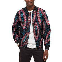 Load image into Gallery viewer, African Print Mens Bomber Jackets Street Styled Coat Dashiki Pattern Tailor-Made