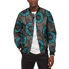 Load image into Gallery viewer, African Print Mens Bomber Jackets Street Styled Coat Dashiki Pattern Tailor-Made