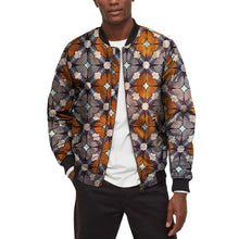 Load image into Gallery viewer, African Print Mens Bomber Jackets Street Styled Coat Dashiki Pattern Tailor-Made