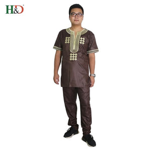 Dashiki African Men's T Shirt - Chocolate Boy Ltd