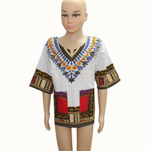 Load image into Gallery viewer, Wholesale Kids 2019 Child New Fashion Design Traditional African Clothing Print Dashiki - Chocolate Boy Ltd