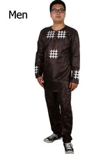 Load image into Gallery viewer, African Men Kid Boy Clothing Men&#39;s Dashiki Shirt Africa Outfit - Chocolate Boy Ltd