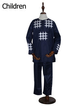 Load image into Gallery viewer, African Men Kid Boy Clothing Men&#39;s Dashiki Shirt Africa Outfit - Chocolate Boy Ltd