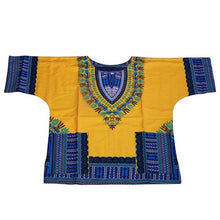 Load image into Gallery viewer, Wholesale Kids 2019 Child New Fashion Design Traditional African Clothing Print Dashiki - Chocolate Boy Ltd