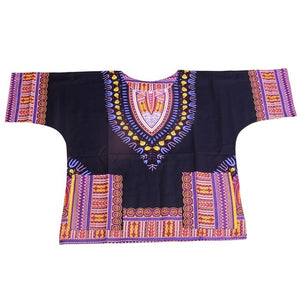 Wholesale Kids 2019 Child New Fashion Design Traditional African Clothing Print Dashiki - Chocolate Boy Ltd