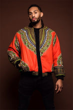 Load image into Gallery viewer, African Men Jacket Print Rich Long Sleeve Fashion Africa Traditional Dashiki Retro Coat for Male Clothing S-XL - Chocolate Boy Ltd