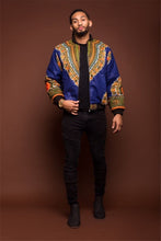 Load image into Gallery viewer, African Men Jacket Print Rich Long Sleeve Fashion Africa Traditional Dashiki Retro Coat for Male Clothing S-XL - Chocolate Boy Ltd