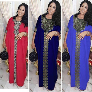 African Dresses For Women Africa Clothing African Design Dashiki Dress Lady - Chocolate Boy Ltd